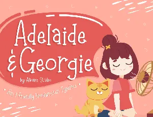 Adelaide & Georgie Demo Version font