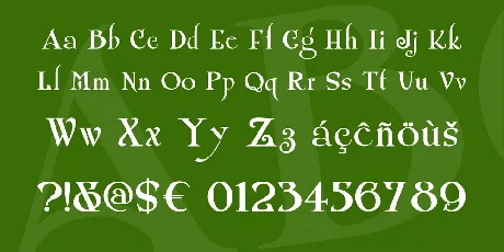 Shangri font