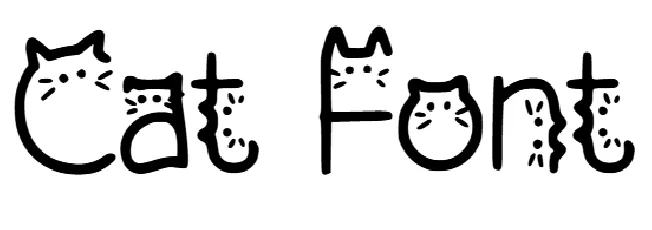 Cats font