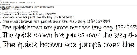 Cats font