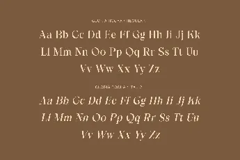 Gloria Rocha font