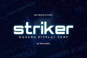 Striker Modern Sans Display font