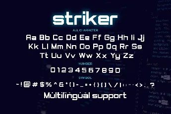 Striker Modern Sans Display font