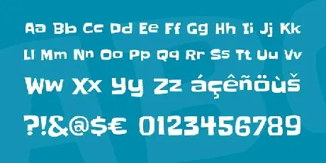 Slackey font