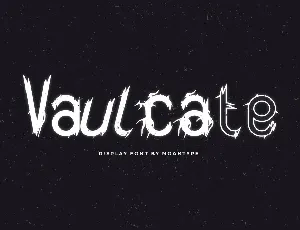 Vaulcate Demo font