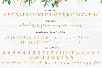 Betty Rose Demo font