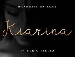 Kiarina DEMO font