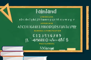 Fainland font