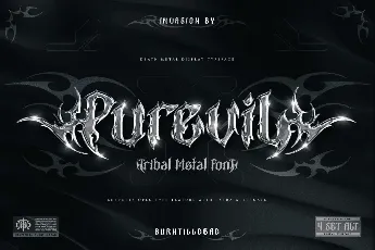 Purevil font