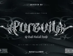 Purevil font