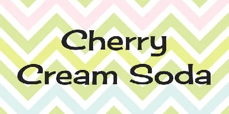 Cherry Cream Soda font