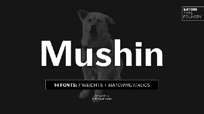 Mushin font