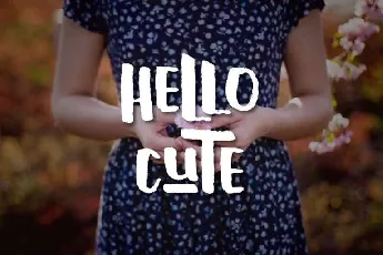 Hello Cute font