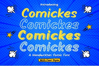 Comickes font