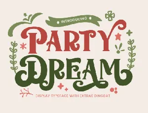 Party Dream font