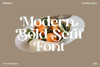 Silk Flower font