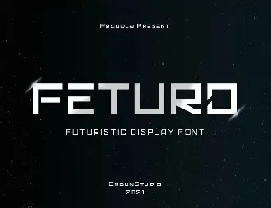 Feturo Display font