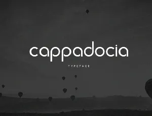 Cappadocia Sans Serif font