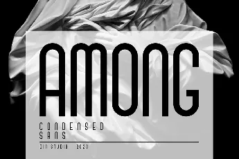 Among Condensed Sans Serif font