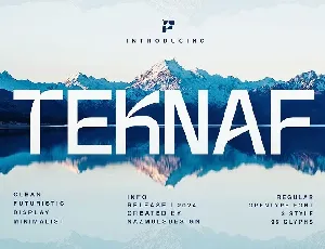 Teknaf font