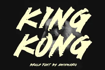 KING KONG font