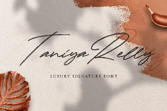 Taniya Relly font