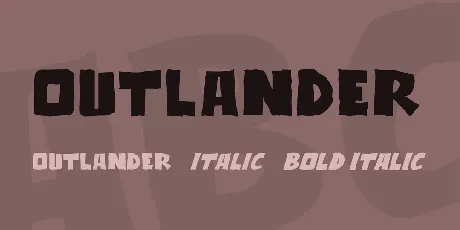 Outlander font