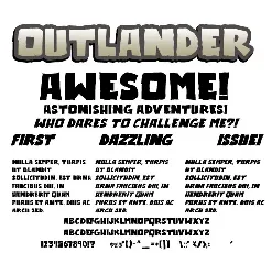 Outlander font