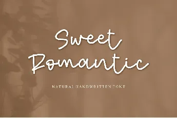 Sweet Romantic font