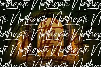 Northgate font