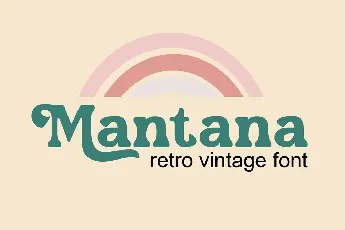 Mantana font