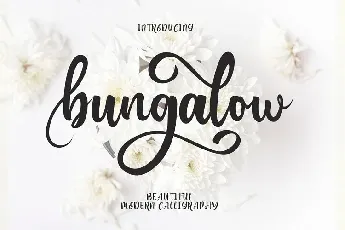 Bungalow Script font