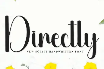 Directly Script font