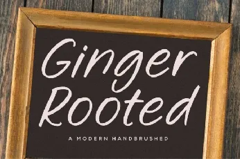 Ginger Rooted font