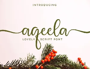 Aqeela font