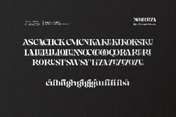 NOORLIZA font