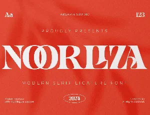 NOORLIZA font