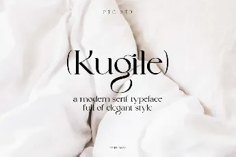 Kugile font