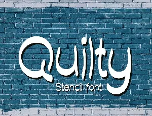 Quilty Demo font