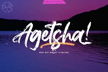 Agethsa font