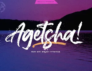 Agethsa font