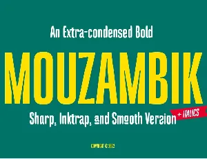 Mouzambik font