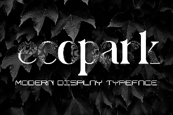 ecopark demo font