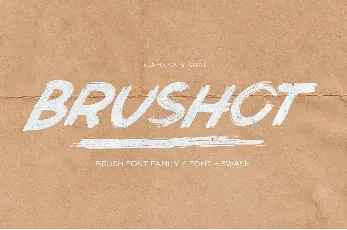 Brushot Brush font