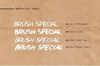 Brushot Brush font