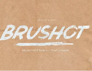 Brushot Brush font