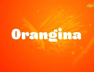 Orangina font