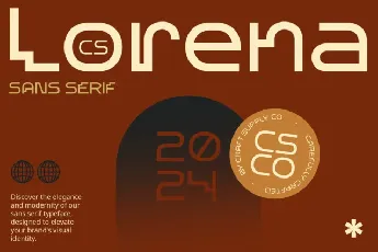 CS Lorena font