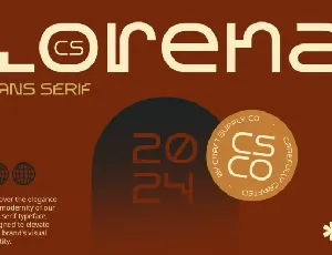 CS Lorena font