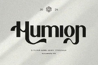 Humion font